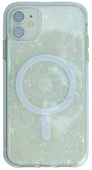 Чохол з MagSafe Glitter для iPhone 11 (White)