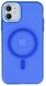 Чехол матовый Skin-feeling з MagSafe для IPhone 11 (BLUE)