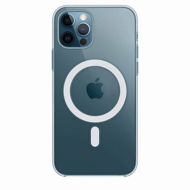 Чохол Clear Case with MagSafe для iPhone 12 Pro (Прозорий)