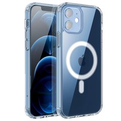 Чохол Clear Case with MagSafe для iPhone 12 (Прозорий)