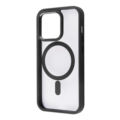 Чехол прозрачный Clear Case with MagSafe для IPhone 13 (Black)