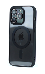 Чохол прозорий Clear Case with MagSafe для IPhone 13 PRO (Black)