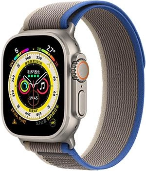 Ремешок Trail Loop на Apple Watch 38/40/41 (Blue+Grey)