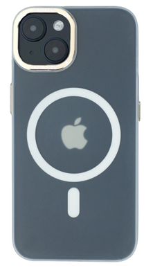 Чехол матовый Skin-feeling з MagSafe для IPhone 13 (WHITE)