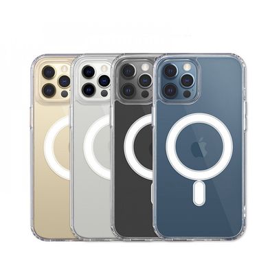 Чехол Clear Case with MagSafe для iPhone 12 Pro Max (Прозрачный)