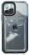 Чехол прозрачный c карманом для iPhone 11 Pro с черным ободком