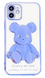 Прозрачный чехол Violent bear для iPhone 11 (Violet)