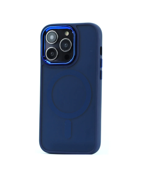 Чехол Clear Case Matte with MagSafe для IPhone 12 PRO (Blue)