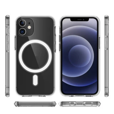Чехол Clear Case with MagSafe для iPhone 11 (Прозрачный)