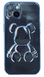 Прозрачный чехол Violent bear для iPhone 14 (BLUE)