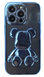 Прозорий чохол Violent bear для iPhone 14 pro (BLUE)