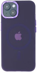 Чохол матовий Skin-feeling з MagSafe для iPhone 14 (Purpure)