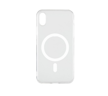 Чехол Clear Case with MagSafe для iPhone X | XS (Прозрачный)