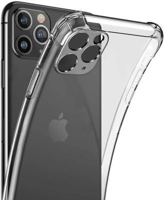 Чехол с усиленными углами для Apple iPhone 11 Pro Max (Прозрачный)