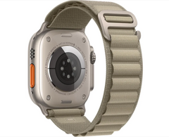 Ремешок Alpine Loop для Apple Watch 42/44/45/49  (Official Olive)