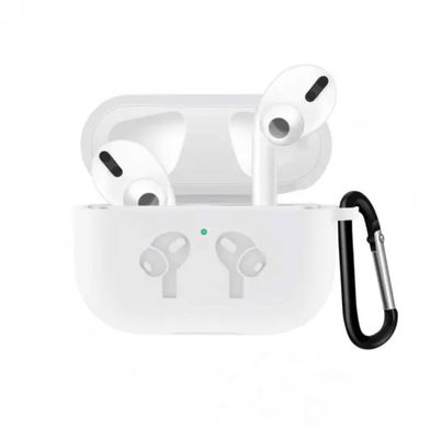 Футляр с карабином для наушников AirPods 3 (Білий)