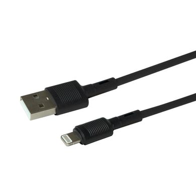 Кабель USB Hoco X83 Lightning 1м (Черний)