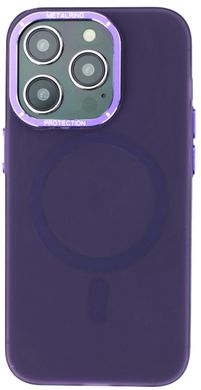 Чехол матовый Skin-feeling з MagSafe для IPhone 14 pro (Purpure)